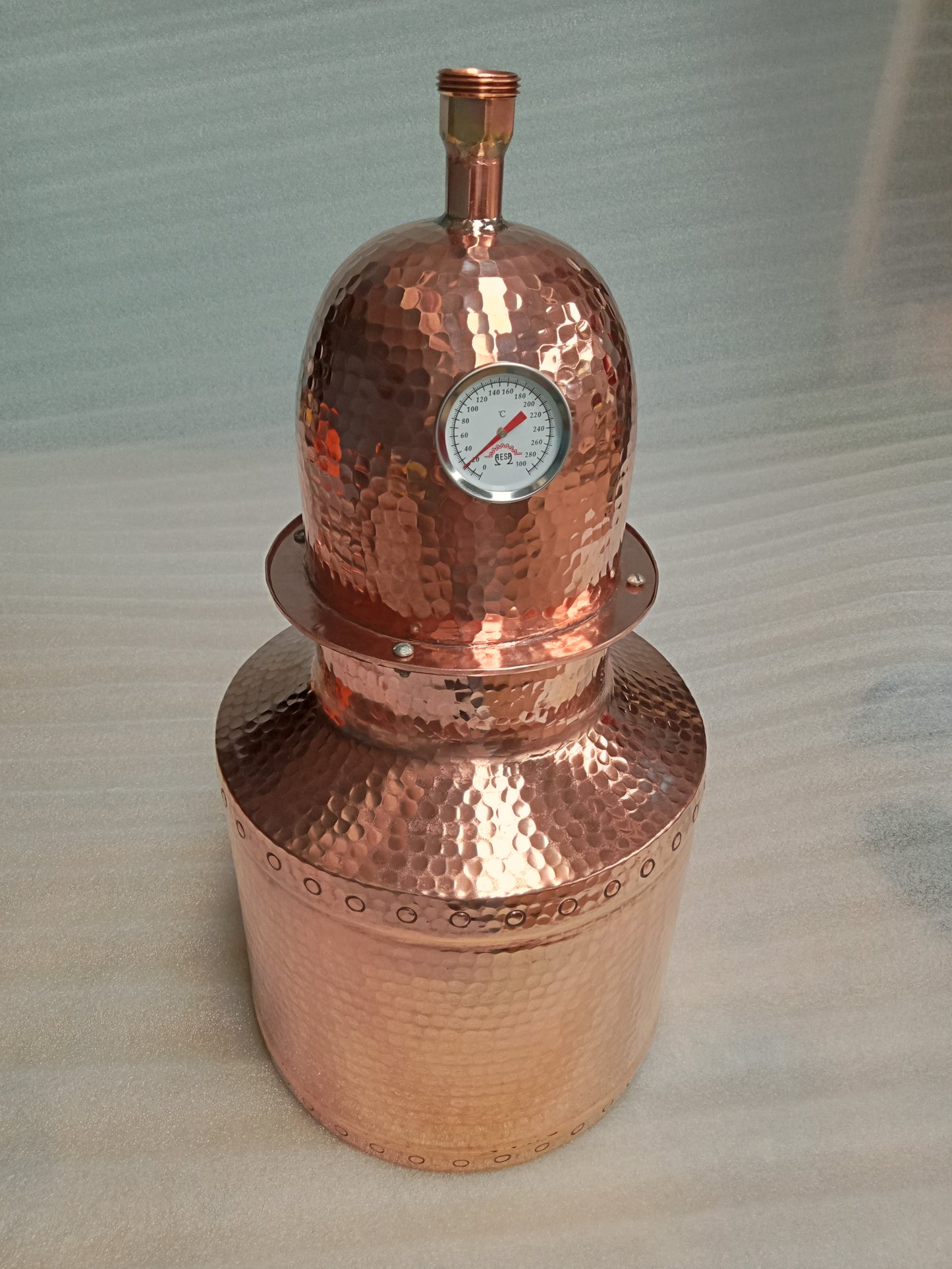 Alambique artesanal de cobre para destilar 5 litros /copper alembic for distill - cobre David Copper