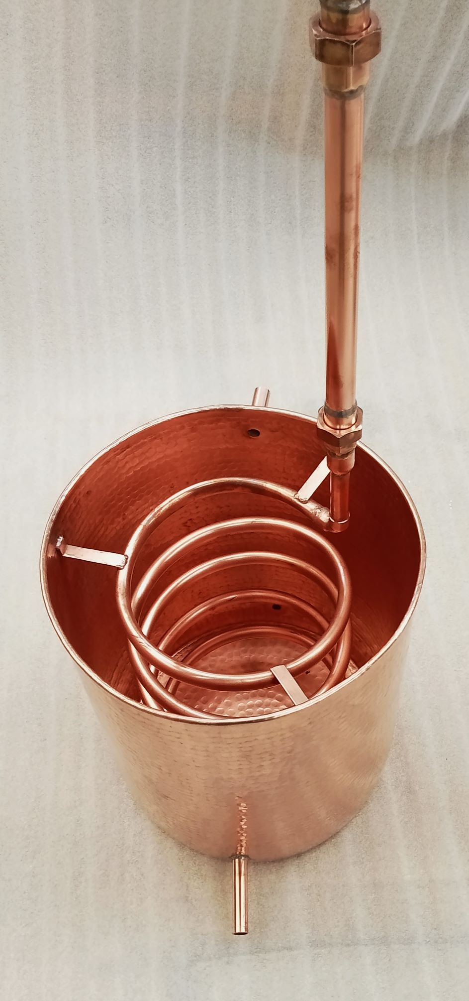 Alambique artesanal de cobre para destilar 150 litros de mezcal tequila aceites esenciales - cobre David Copper